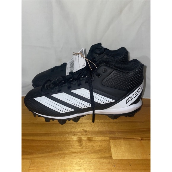adidas Other - adidas Adizero Impact.2 Youth Football Cleats - Black & White - IE3996 Size 4.5